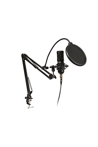 Blow Microfon de Studio, Suflare, Stativ, Negru