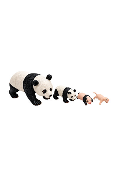 MEGA Gerçekçi Panda Ailesi Figür Seti