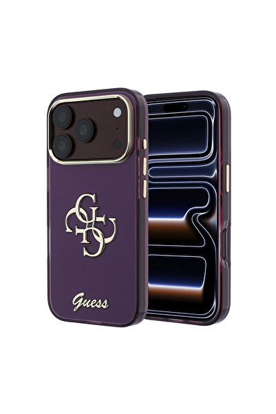 Guess Θήκη για Apple iPhone 18 Pro / 17 Pro, Guess, IML 4G Metal Script, Visinie
