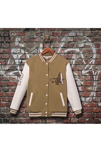 Cevval Winter Jackets - Khaki - Relaxed fit