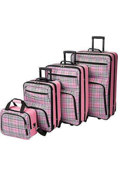 ROCKLAND Rocland Modern Design Soft Straight Trolley Luggage Travel Bags