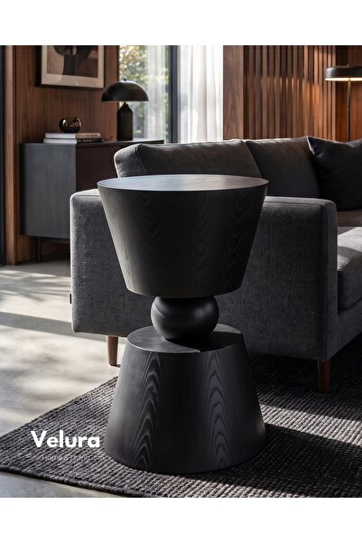 Velura Home & Living Voga Yan Sehpa - Siyah