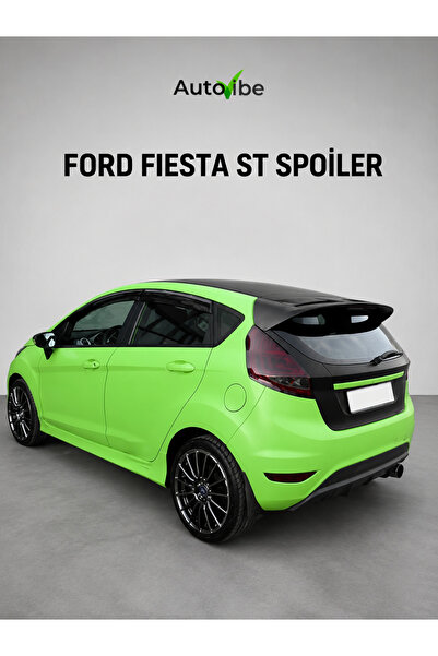AutoVibe Ford Fiesta ST Spoiler A+ Kalite İthal Plastik Arka Cam Üstü Kanat B...
