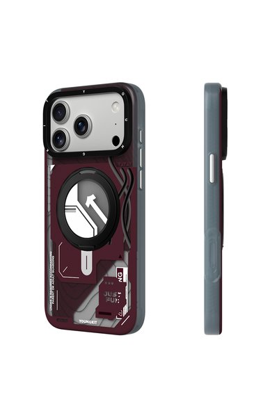 Youngkit iPhone 18 Pro Max Uyumlu Kılıf M-safe Şarj Özellikli Starship Serisi...