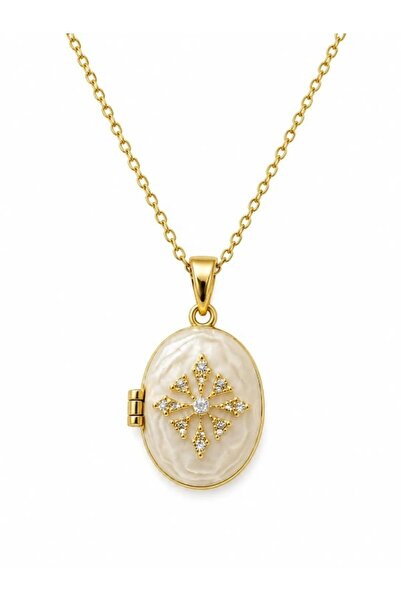 deryora Steel Necklaces - Multicolor - Zircon