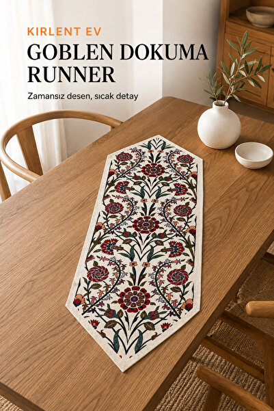 KIRLENT EV Runners & Placemats - Beige - Rectangle