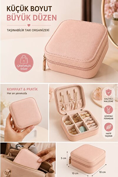 Kitchen Beauty Mücevher Takı Çantası Kolye , Yüzük , Küpe Organizeri Seyehat Takı Çantası Takı Düzenleyici Organizer