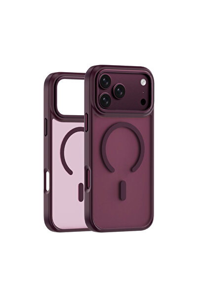 WIWU iPhone 18 Pro Kılıf FGG-012 ArmorPro Serisi M-safe Özellikli Parmak İzi ...