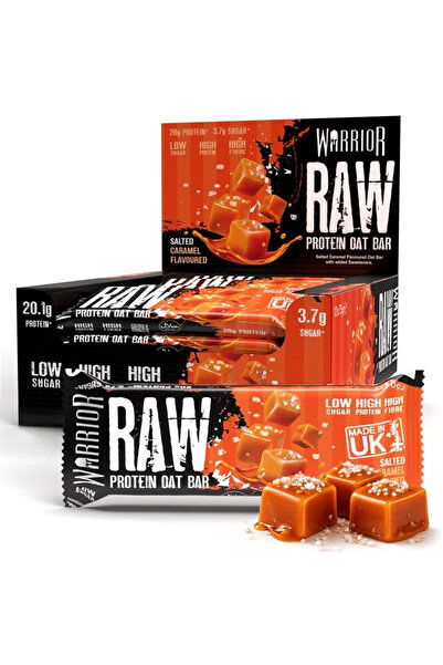 warrior - Raw Bar - Salted Caramel - 12 x 75g