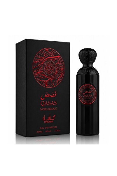 MANASIK Apă de parfum unisex, Parfum Qasas Noir Absolu, EDP, 100 ml, MANASIK®