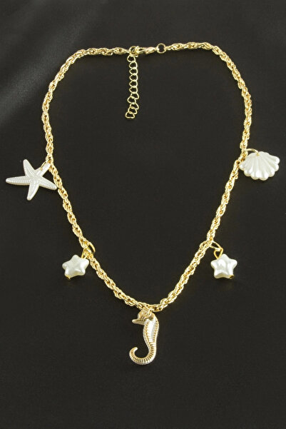 Generic Brand Sea Horse Chain Necklace