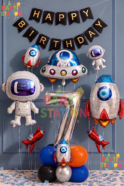 Parti Station Balloon - Multicolor - Balloon Kits