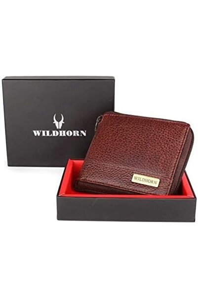 Wildhorn محفظة جلد للرجال من ويلدهورن® بتقنية الحماية من سرقة البيانات