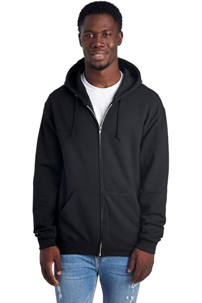 Jerzees Men's Fleece Full Zip Hoodie Sweatshirt by Jerseys
