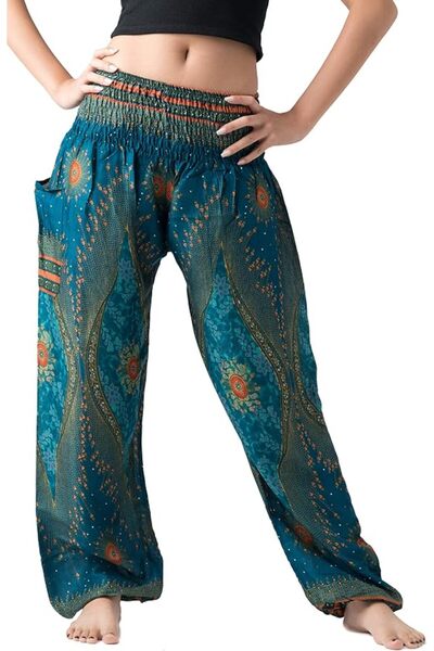 GENERAL Bohemian Style Pants with Pockets for Women from Be Bangook Pants