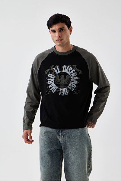 borz clo T-Shirts - Khaki - Relaxed fit