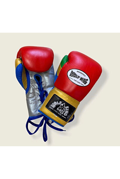 Wolf King WOLFKİNG Boxing gloves boks eldiveni deri boks eldiveni