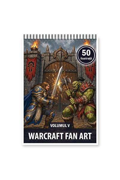 Legendary Gifts Βιβλίο ζωγραφικής, 50 εικονογραφήσεις Warcraft Fan Art - Τόμο...