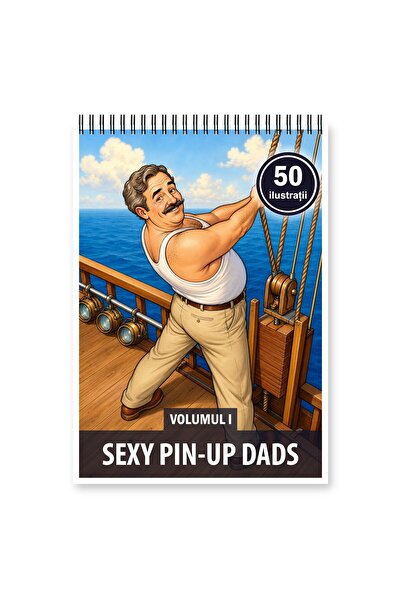 Legendary Gifts Coloring book, 50 illustrations Sexy Pin-Up Dads - Volume I, ...