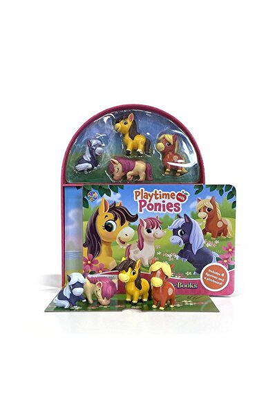 Phidal Publishing Inc. PLAY TIME WITH PONIES (NEW) MINI BUSY BOOKS