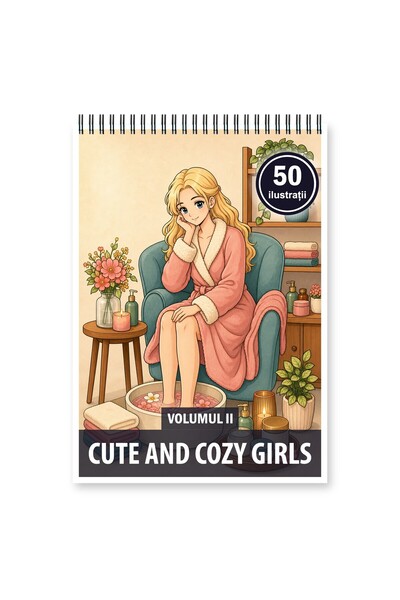 Legendary Gifts Βιβλίο ζωγραφικής, 50 εικονογραφήσεις Χαριτωμένα και Ζεστά Κο...