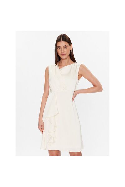 Dkny Rochie de cocktail pentru femei DD2K2383 Crem