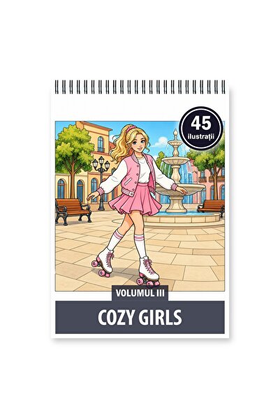 Legendary Gifts Βιβλίο ζωγραφικής, 45 εικονογραφήσεις Cozy Girls - Τόμος ΙΙΙ,...