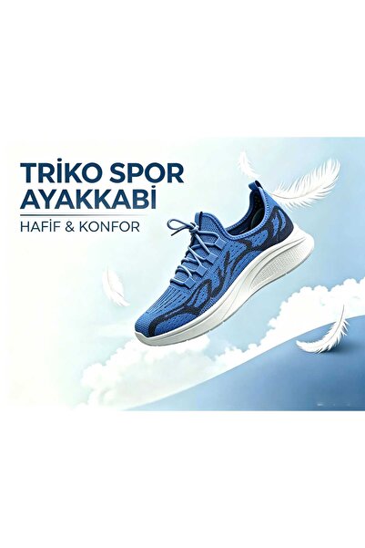 UNISEX TRİKO SPOR AYAKKABI