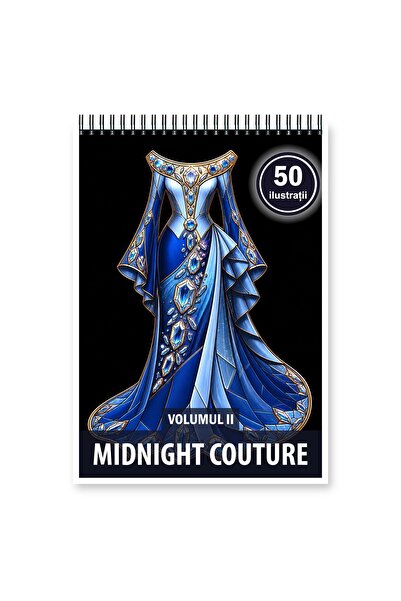 Legendary Gifts Βιβλίο ζωγραφικής, 50 εικονογραφήσεις Midnight Couture - Τόμο...
