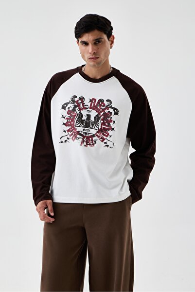 borz clo T-Shirts - Brown - Relaxed fit