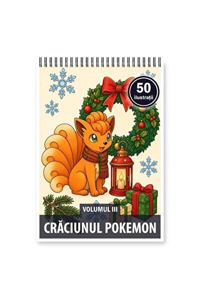 Legendary Gifts Βιβλίο ζωγραφικής, 50 εικονογραφήσεις Pokemon Χριστούγεννα - ...