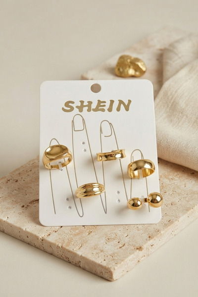 Skygo Gold Color Brass Bohemian Ring Combination Byk4268 Tj-Byk4268