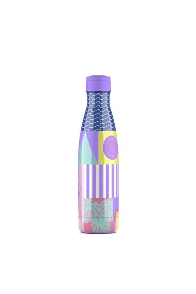 Cool Bottles Paslanmaz Çelik Şişe - The Bottle René 500ml Standart Mor
