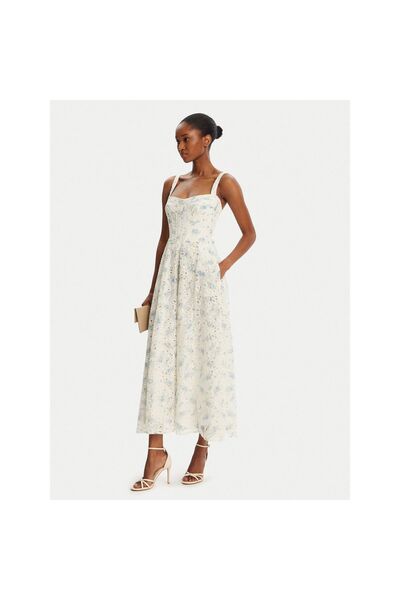 Bardot Rochie de vară pentru femei 58655DB3 Albă