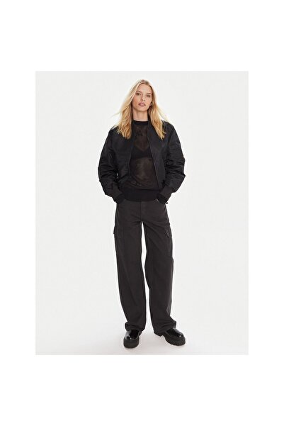 G-STAR RAW Pantaloni de damă din material textil D24673 Negru