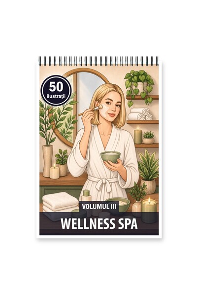 Legendary Gifts Βιβλίο ζωγραφικής, 50 εικονογραφήσεις Wellness Spa - Τόμος ΙΙ...