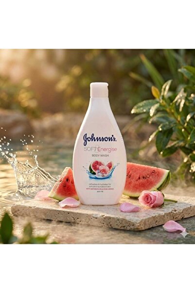 Johnson & Johnson جونسون سائل اسنتحمام البطيخ و الورد