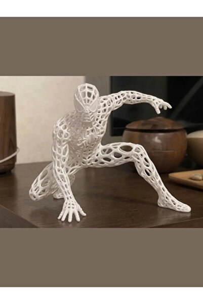 BESA3DProtoype Örümcek Adam 3D Dekoratif Figür – Voronoi Tasarım Biblo
