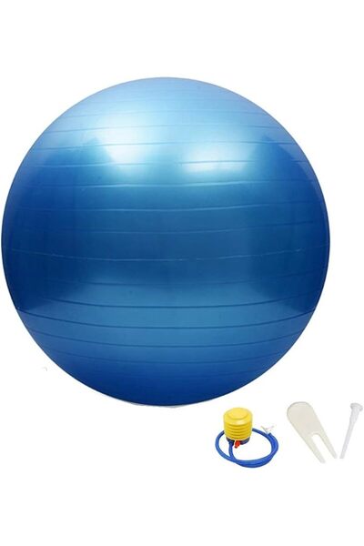 Generic Gym Ball Exercise Ball, Anti-Burst Yoga Ball with Quick Pump, 55cm/65...
