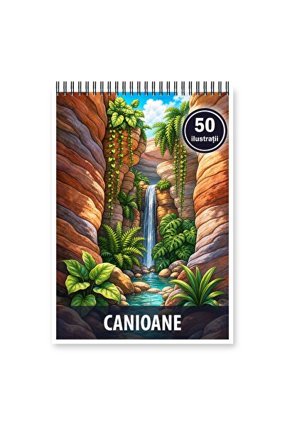 Legendary Gifts Βιβλίο ζωγραφικής, 50 εικονογραφήσεις κανυονιών, Μορφή: A5