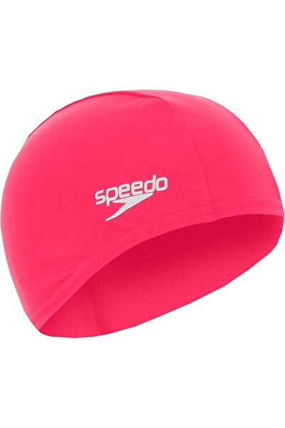 SPEEDO قبعة سباحة من البوليستر من سبيدو للأطفال من الجنسين
