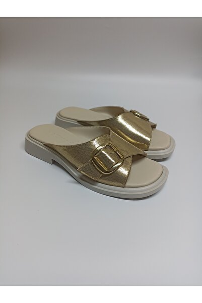 ezmoda Sports Slippers - Gold-colored - Stylish