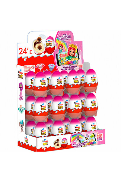 Kinder Joy süpriz kızlar için 24 adet