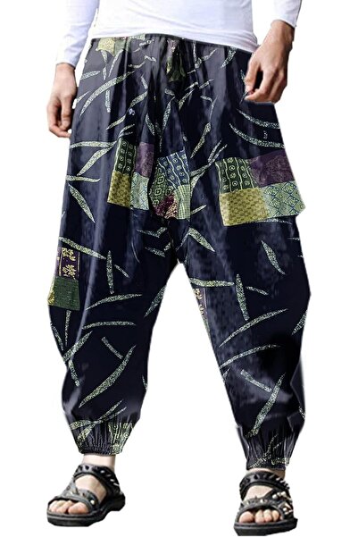 GENERAL Oun Ti No N0018 Men's Pants, Loose-Fitting