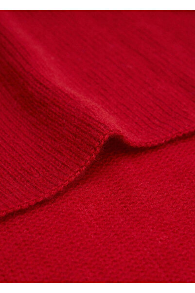 MANGO Woman 100% cashmere knit scarf