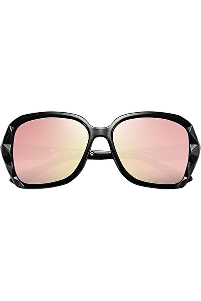 GENERAL Fiseed B2289 Square Polarized Lens Shiny Frame Sunglasses