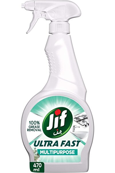 Jif Ultra Fast Cleaning Spray, Multi-purpose, 100% Stain and Mold Remover, 47...
