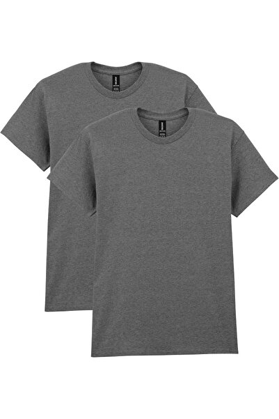 GILDAN Gildan Men's Heavy Cotton Adult T-Shirt 2 Pack