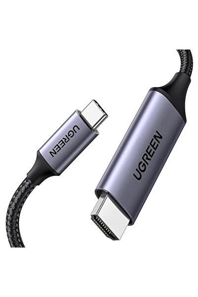 GENERAL يوجرين كيبل USB C الى HDMI بدقة 4 كيه لموبايل ايفون 17/16 وسلسلة ديل ...