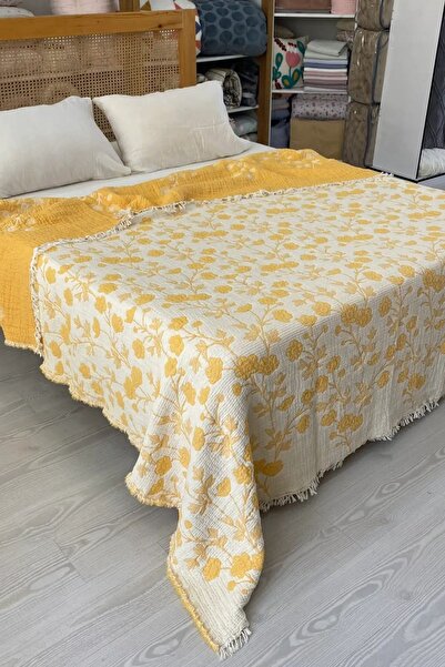 sutra Jacquard 8 Layer Muslin Double Quilt (Quilt Only)